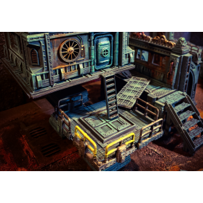 Metal Halls 28'' Sci-fi Terrain