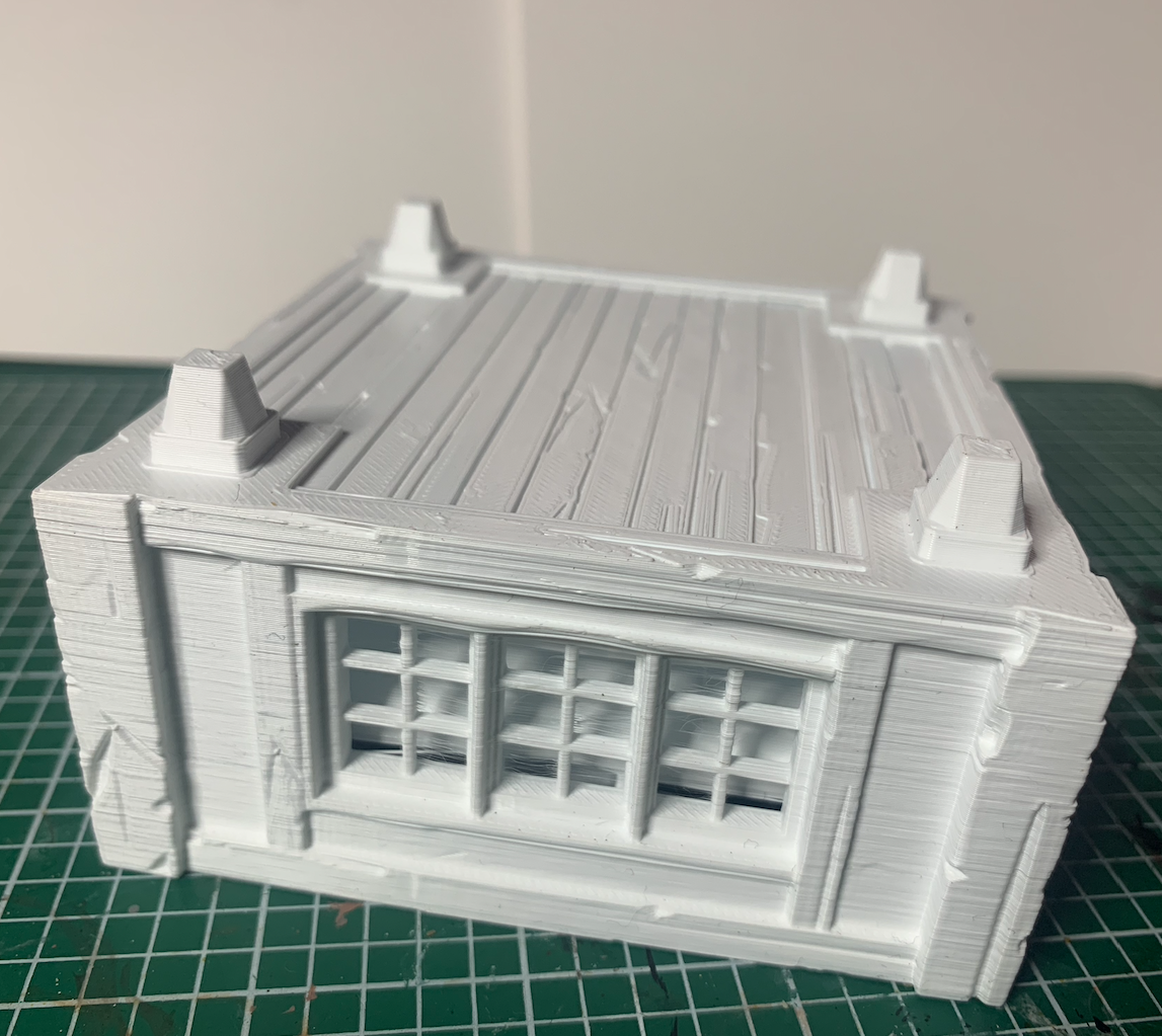 TownBlox House D, Wooden decoration