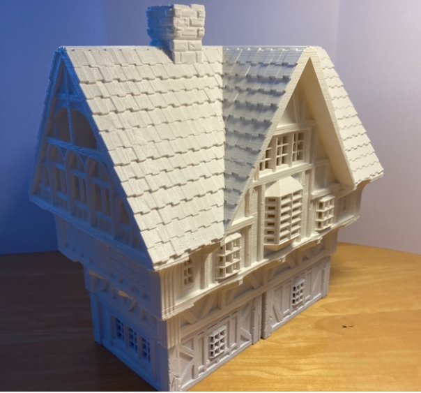 TownBlox Set: "Grand Manor on two basic Blox"